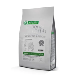 Nature's Protection Superior Care White Dogs - Insekti, 1,5 kg
