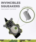 Trpežna plišasta igrača za psa – Lemur - slika 3